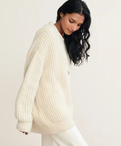 Outlet Alpaca Cocoon Cardigan Women Cardigans