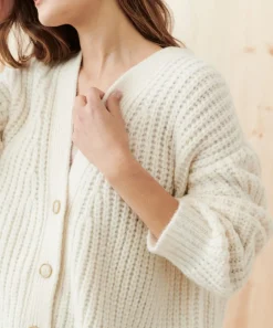Outlet Alpaca Cocoon Cardigan Women Cardigans