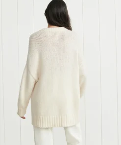Hot Alpaca Cocoon Crewneck Women Extended Sizes
