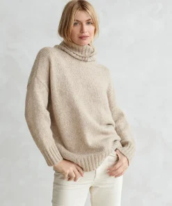 New Alpaca Cocoon Turtleneck Women Extended Sizes