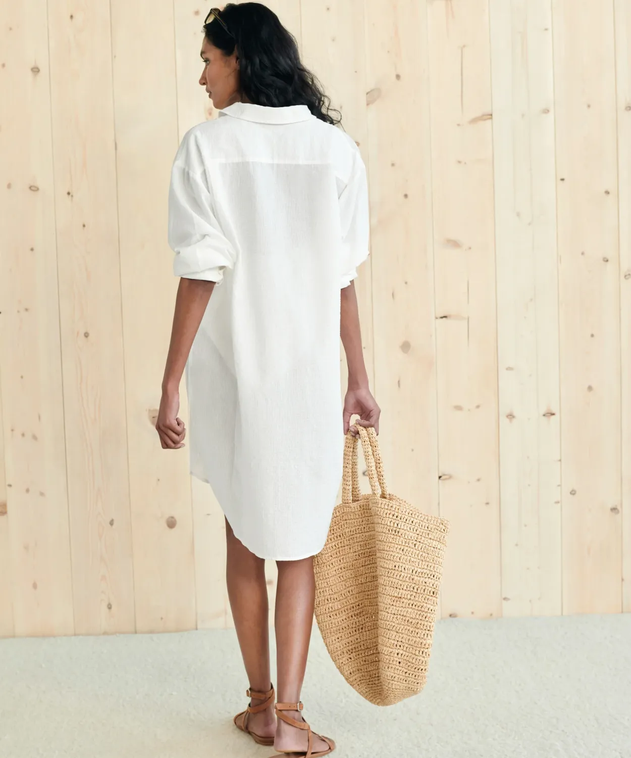 Fashion Beach Shirt Women Swim & Beach