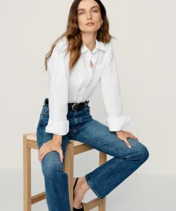 Online Boyfriend Shirt Women Button-Ups