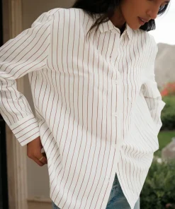 Sale Boyfriend Shirt Women Button-Ups