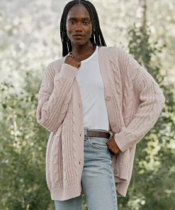 Discount Cable Cocoon Cardigan Women Cardigans