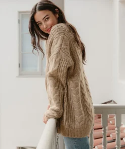 Discount Cable Cocoon Cardigan Women Cardigans