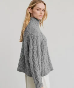 New Cable Half Zip Women Half-Zips