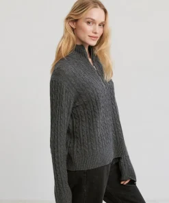 Clearance Cable Nell Half Zip Women Half-Zips