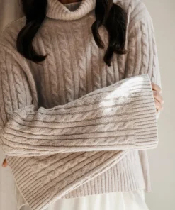 Hot Cable Nell Turtleneck Women Turtlenecks