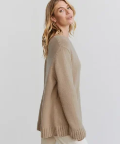 Discount Cashmere Amelia Crewneck Women Pullovers