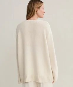 Fashion Cashmere Amelia Crewneck Women Pullovers