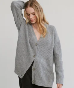 Outlet Cashmere Cocoon Cardigan Women Extended Sizes