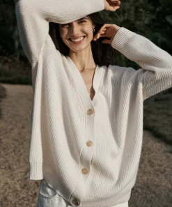 Best Cashmere Cocoon Cardigan Women Extended Sizes