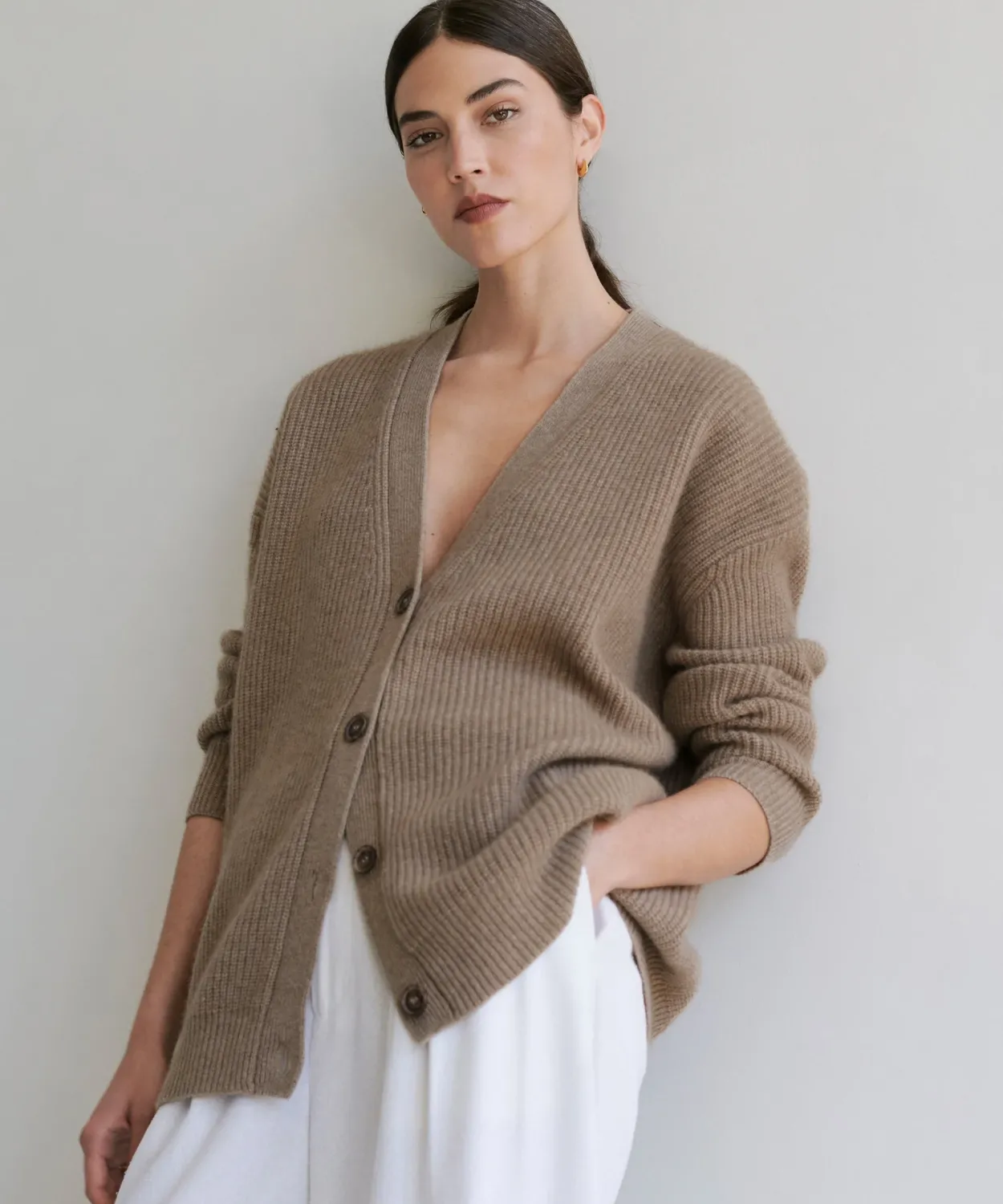 New Cashmere Cocoon Cardigan Women Cardigans