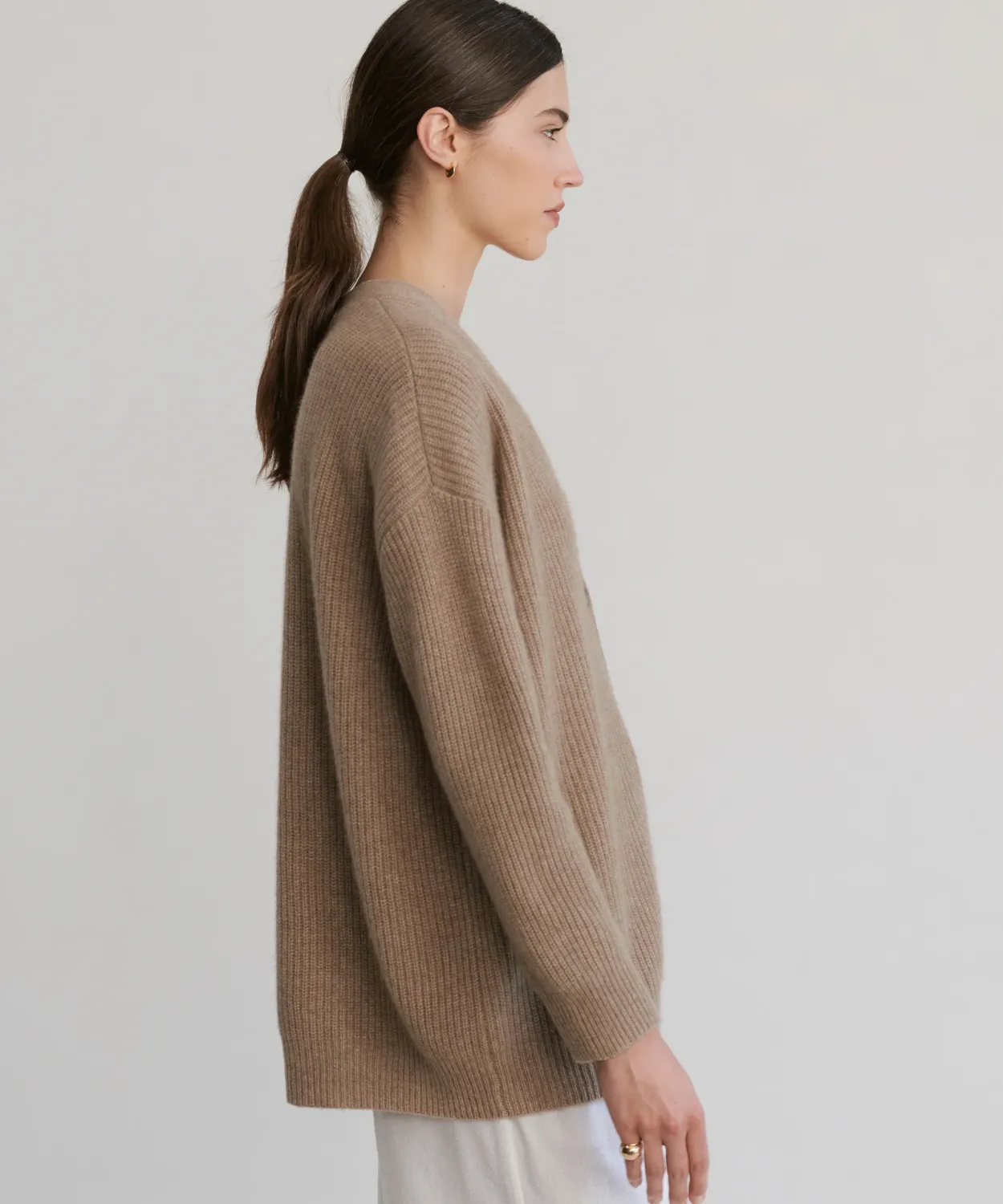 New Cashmere Cocoon Cardigan Women Cardigans