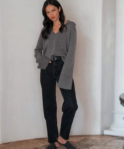 Discount Cashmere Frances Polo Women Pullovers