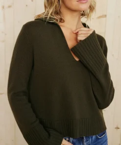 Sale Cashmere Frances Polo Women Pullovers