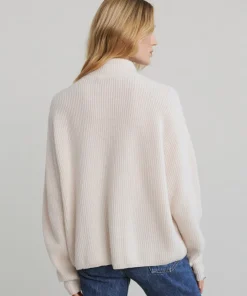 Outlet Cashmere Half Zip Women Half-Zips