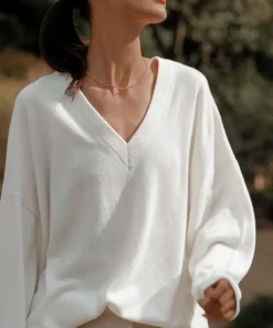 Discount Charlie V-Neck Sweater Women Pullovers