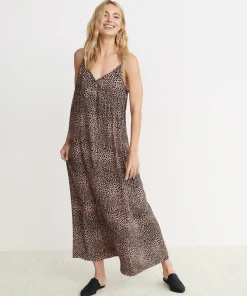 Sale Cheetah Slip Dress Women Slip Dresses