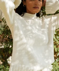 Discount Classic Mockneck Pullover Women Pullovers