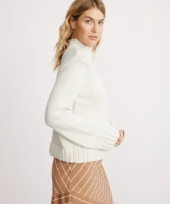 Discount Classic Mockneck Pullover Women Pullovers