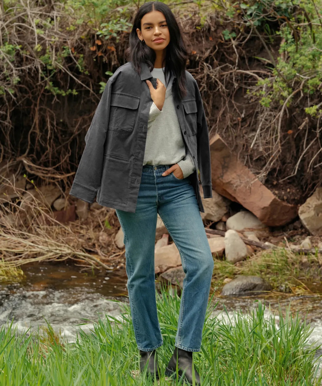 Outlet Corduroy Jacket Women Jackets