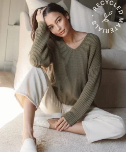 Clearance Cotton Cabin Sweater Women Pullovers