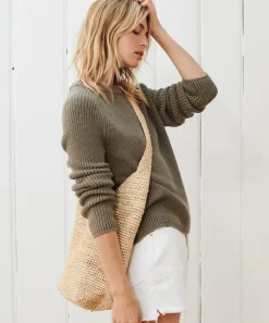 Online Cotton Fisherman Sweater Women Sweaters