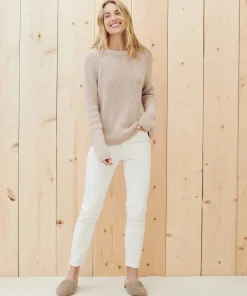 Outlet Cotton Fisherman Sweater Women Extended Sizes