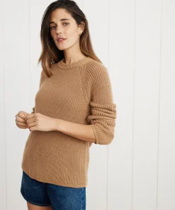 Hot Cotton Fisherman Sweater Women Pullovers
