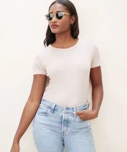 Fashion Cotton Slim Tee Women Tees & Tanks