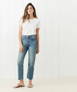 Sale Cotton Slim Tee Women Tees & Tanks