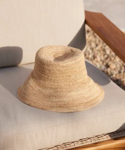 Outlet Crochet Raffia Sun Hat Women Hats & Beanies