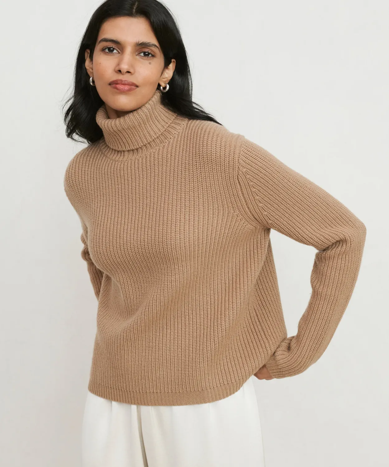 Fashion Cropped Turtleneck Women Turtlenecks