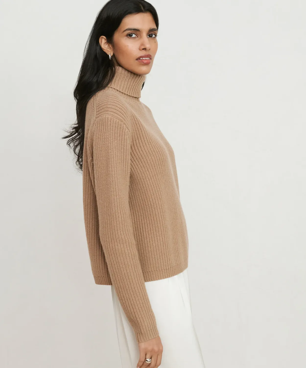 Fashion Cropped Turtleneck Women Turtlenecks