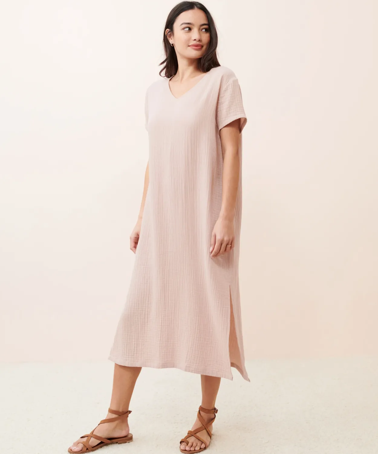 Fashion Cypress Caftan Dress Women T-Shirt Dresses