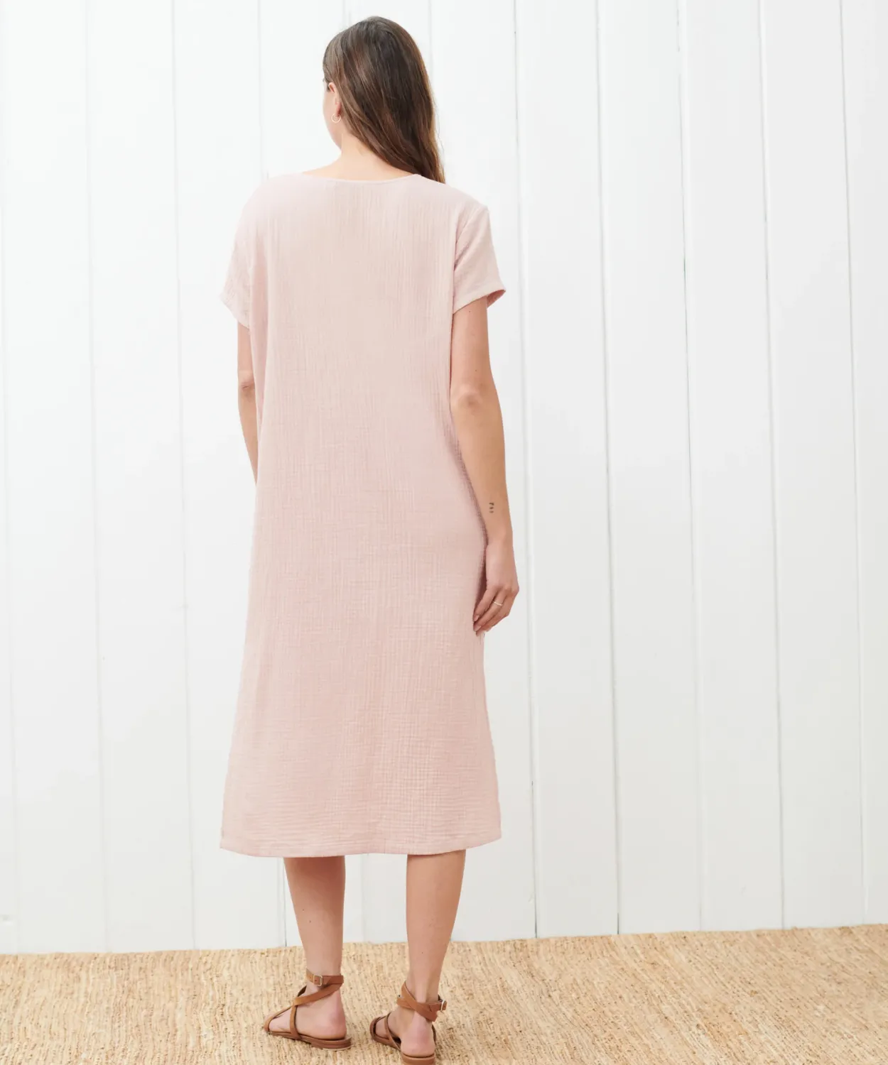 Fashion Cypress Caftan Dress Women T-Shirt Dresses