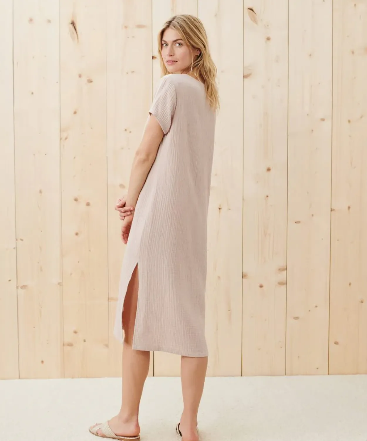 Fashion Cypress Caftan Dress Women T-Shirt Dresses