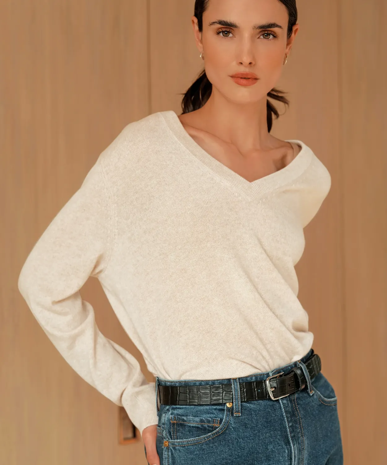 Fashion Flynn Cashmere Sweater Women Pullovers