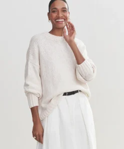 Sale Foster Cotton Sweater Women Extended Sizes