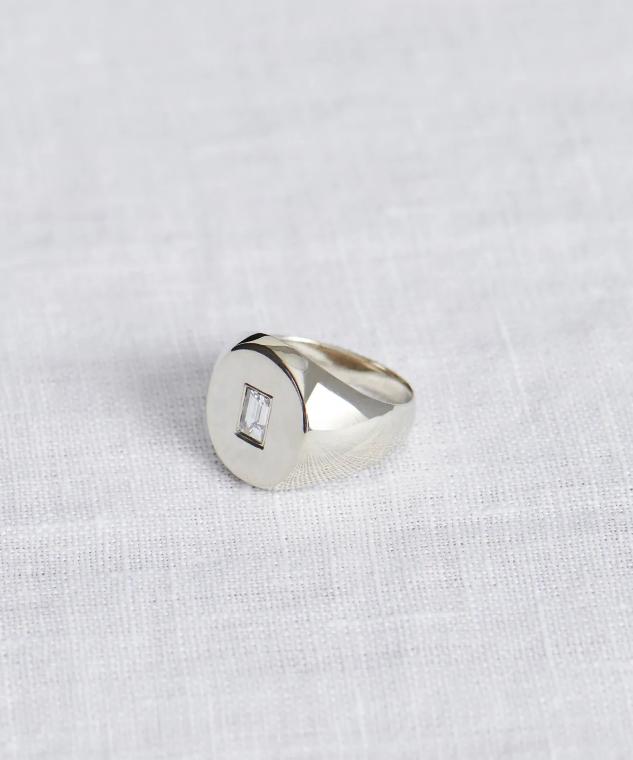 Sale Gemma Baguette Signet Ring Women Jewelry