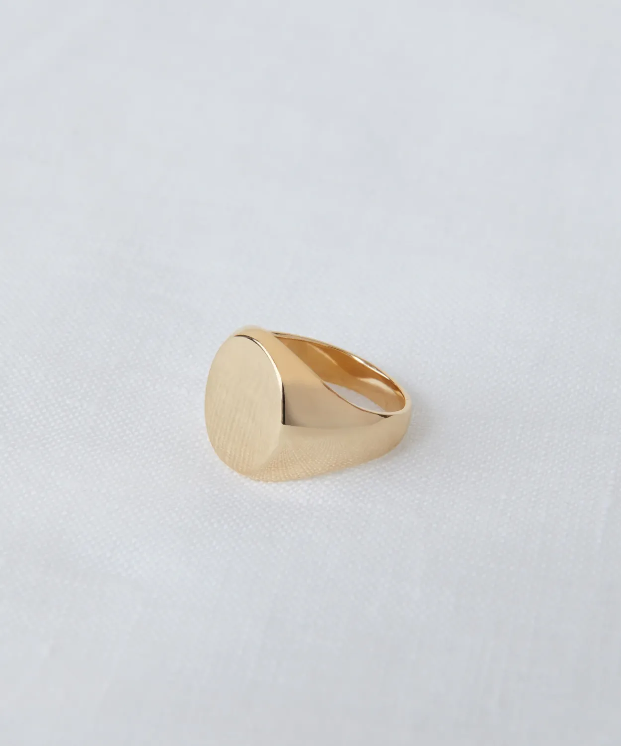 New Gemma Signet Ring Women Jewelry