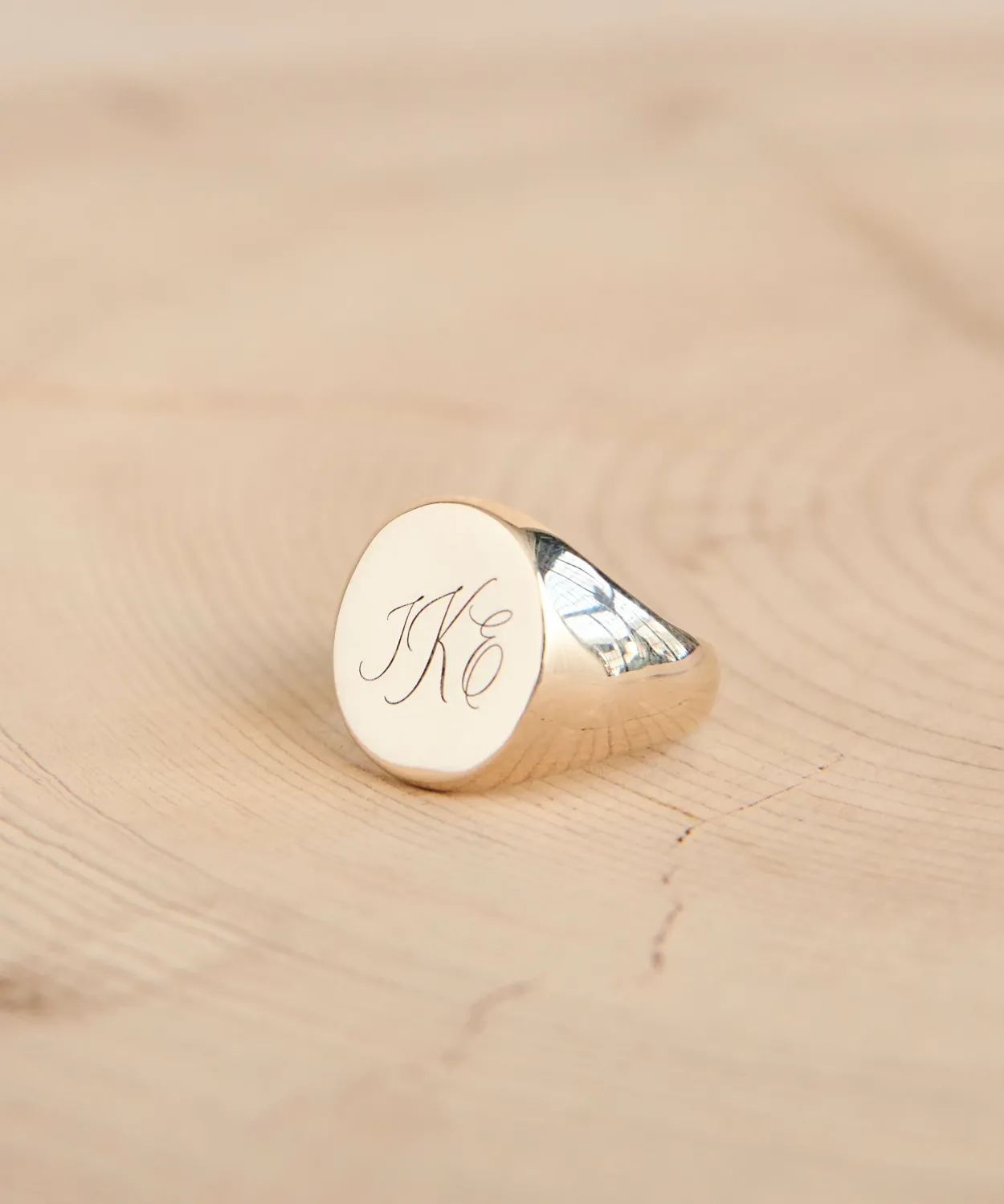 New Gemma Signet Ring Women Jewelry