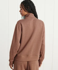 New Half Zip Sweatshirt Women Sweatshirts