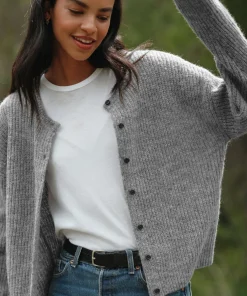 Outlet Hayes Crewneck Cardigan Women Cardigans