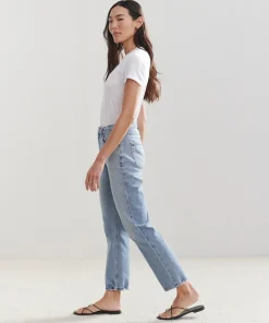 Sale High Rise Stovepipe Jean Women Denim