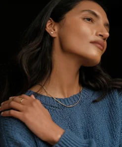 Best Ivy Emerald Cut Studs Women Jewelry