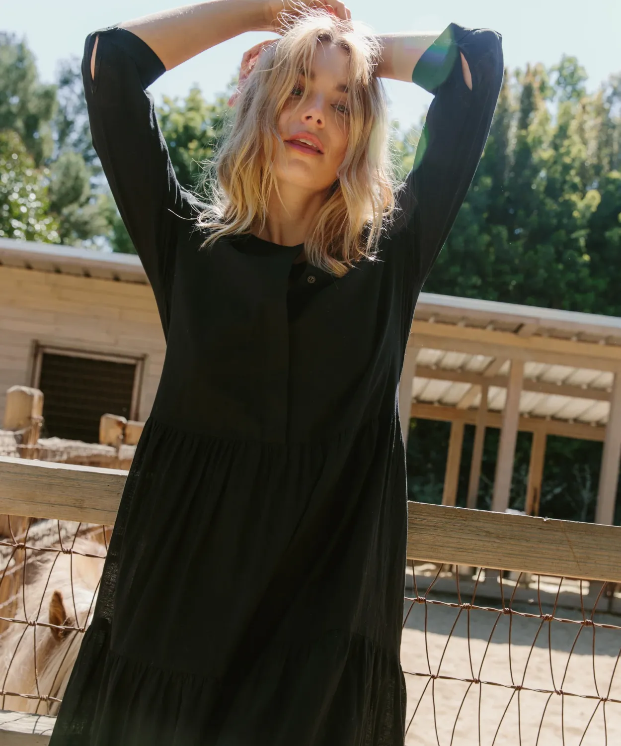 Sale James Dress Women Long Sleeve Dresses