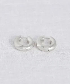 Outlet Large Bagel Hoops Women Jewelry