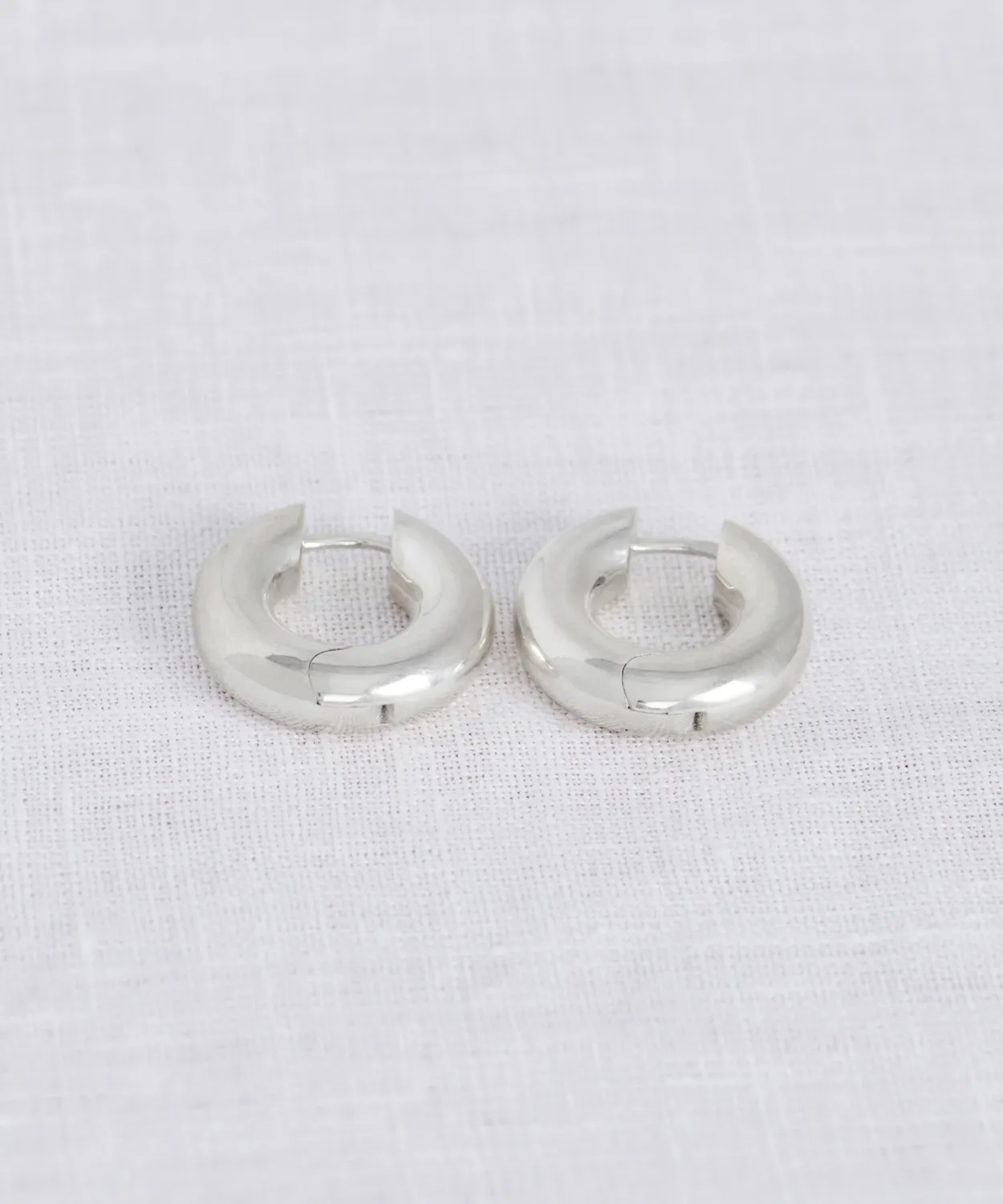 Outlet Large Bagel Hoops Women Jewelry